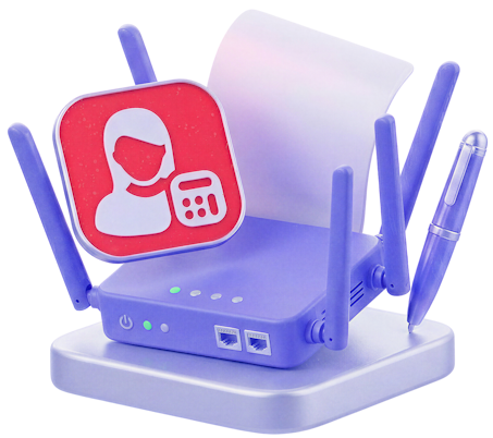 Wi-Fi роутер для домашнего интернета от MYCENTRA